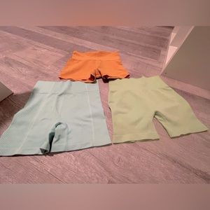 Gym shorts size medium